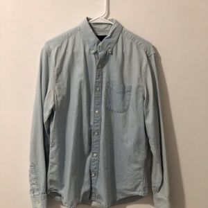 Gap Men's Lightweight Denim Shirt (Medium)